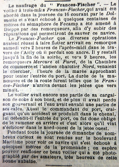L'Eclaireur du 01/12/1909