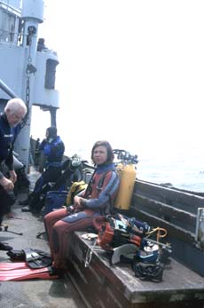 Anne JONCHERAY est également O.K. pour la Mer du Nord