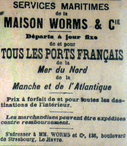 Annexe supplémentaire a mettre dans l'onglet compagnie WORMS
