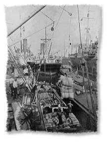 Le port du Havre en 1916